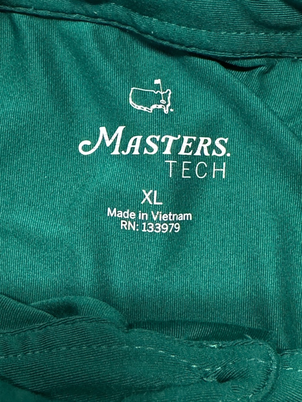 Masters Green Polo with Yellow Logo - Picture 4 of 9